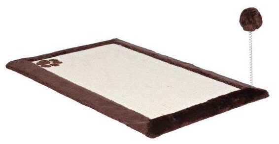Когтеточка TRIXIE коврик с игрушкой 4323 70 х 45 см (фото modal 1)