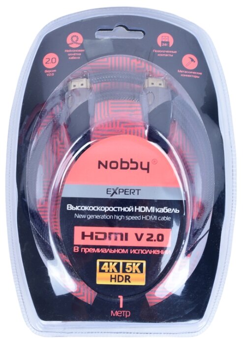 Кабель Nobby Expert HDMI-HDMI (NBE-HC) (фото modal 2)