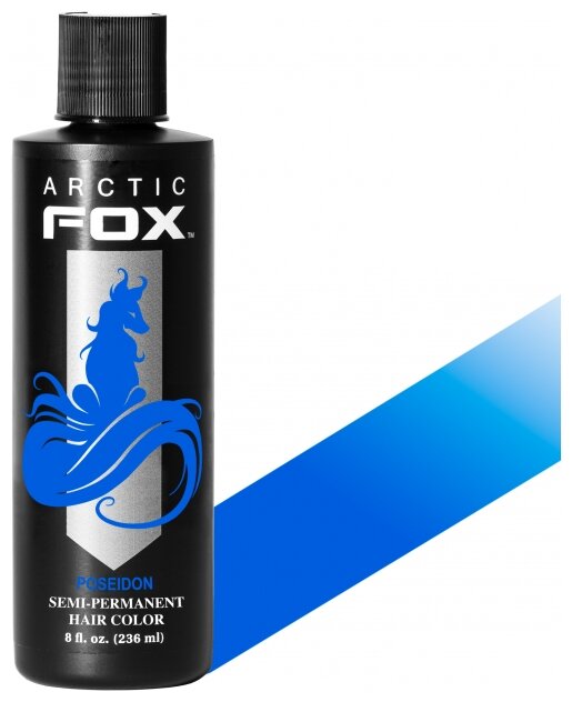 Средство Arctic Fox Semi-Permanent Hair Color Poseidon (темно-синий) (фото modal 2)