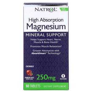 Минерал Natrol Magnesium High Absorption 250mg (60 таблеток) (фото modal nav 2)