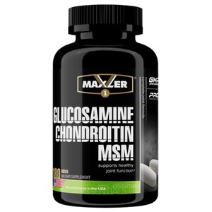 Препарат для укрепления связок и суставов Maxler Glucosamine Chondroitin MSM (180 шт.) (фото modal nav 1)