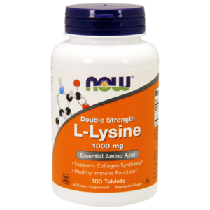 Аминокислота NOW L-Lysine 1000 mg (100 таблеток) (фото modal nav 1)