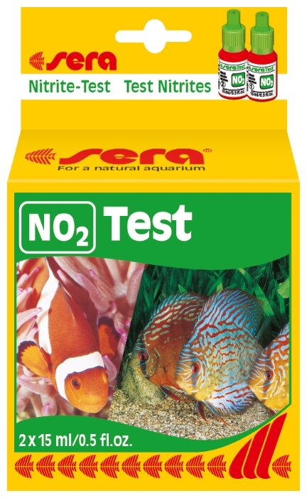 Sera NO2-Test тесты для аквариумной воды (фото modal 1)