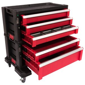 Ящик-тележка KETER 5 drawers tool chest set (17199301) 37 х 59 x 59 см (фото modal nav 2)