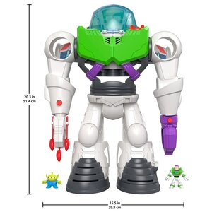 Интерактивная игрушка робот-трансформер Imaginext История игрушек Базз Лайтер GBG65 (фото modal nav 24)