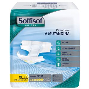 Подгузники для взрослых Soffisof Air Dry Extra (15 шт.) (фото modal nav 4)