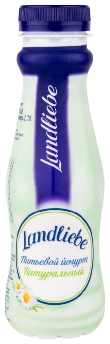 Питьевой йогурт Landliebe Натуральный 1.7%, 275 г (фото modal 1)