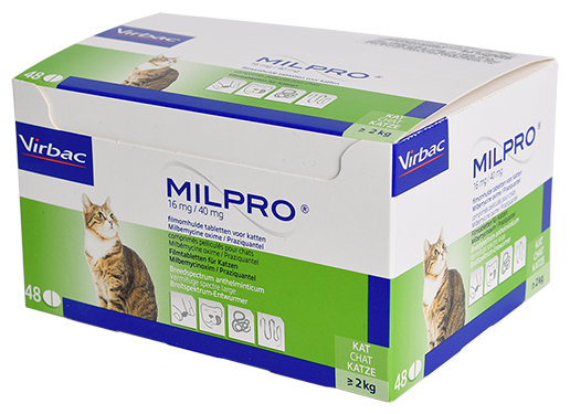 Virbac Мильпро кэт таблетки для кошек (фото modal 2)