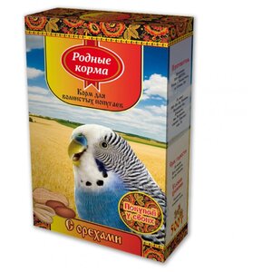 Родные корма Корм С орехами для волнистых попугаев (фото modal nav 1)