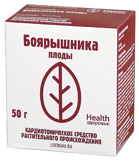 Здоровье плоды Боярышника 50 г (фото modal 1)