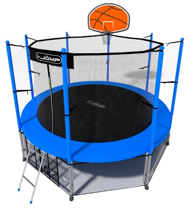 Каркасный батут i-JUMP Basket 16FT 488х488х270 см (фото modal 1)