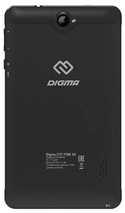 Планшет Digma CITI 7586 3G (фото modal 8)