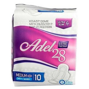 Adel 28 прокладки Women's sanitary napkins Luxe Normal Medium (фото modal nav 1)