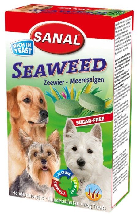 Добавка в корм Sanal Seaweed для собак (фото modal 1)
