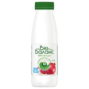 Питьевой йогурт Био Баланс с бифидобактериями Гранат 1.5%, 330 г (фото modal nav 2)