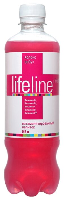 Напиток витаминизированный Lifeline арбуз-яблоко негазированный, пластик (фото modal 1)