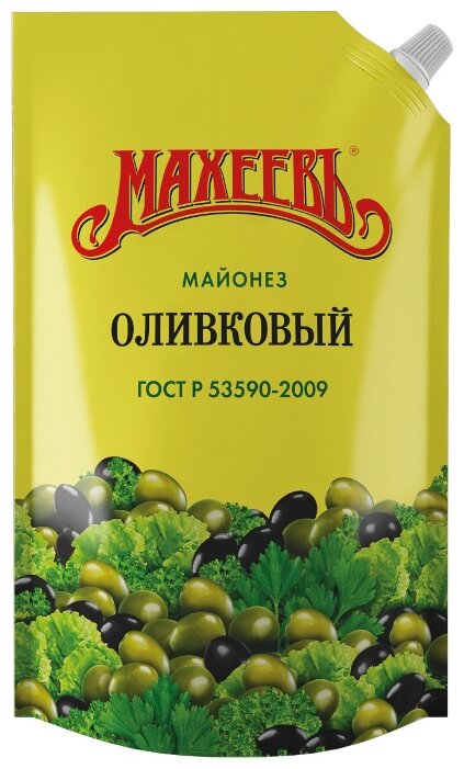 Майонез Махеевъ Оливковый 50.5% (фото modal 1)