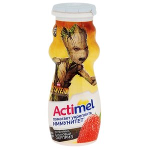 Кисломолочный напиток Actimel Kids Клубнично-банановый сюрприз 2.5%, 100 г (фото modal nav 4)