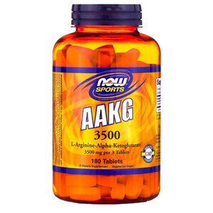 Аминокислотный комплекс NOW AAKG 3500 (180 таблеток) (фото modal nav 1)