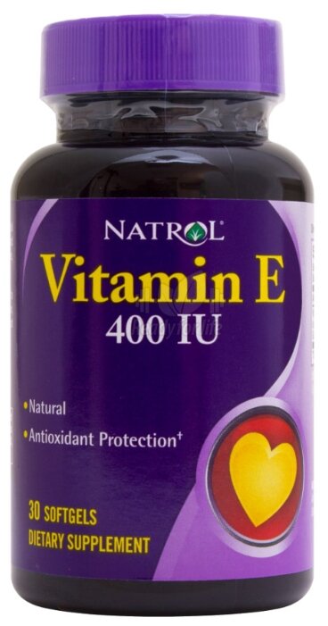 Витамин Natrol E 400 ME (60 капсул) (фото modal 1)
