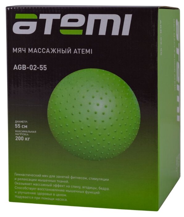 Фитбол ATEMI AGB-02-55, 55 см (фото modal 2)