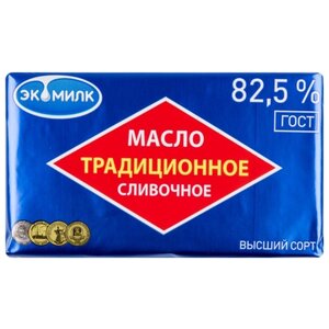 Экомилк Масло сливочное Традиционное 82.5%, 450 г (фото modal nav 2)
