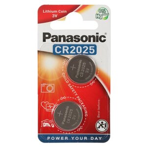 Батарейка Panasonic Lithium Coin CR2025 (фото modal nav 1)