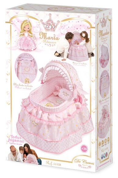 DeCuevas Кроватка для куклы с козырьком Мария (51128) (фото modal 2)