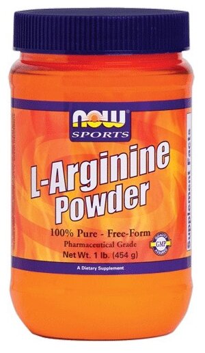 Аминокислота NOW Arginine Powder (454 г) (фото modal 1)