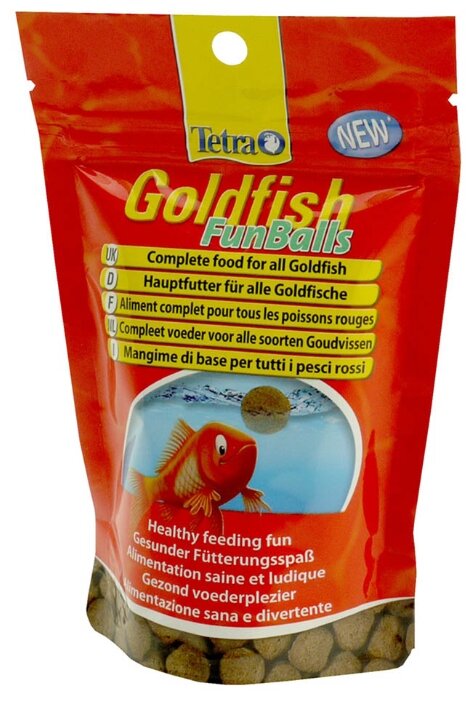 Сухой корм Tetra Goldfish Funballs для рыб (фото modal 1)