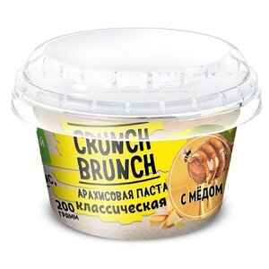 Crunch Brunch Арахисовая паста Классическая с медом (фото modal nav 1)