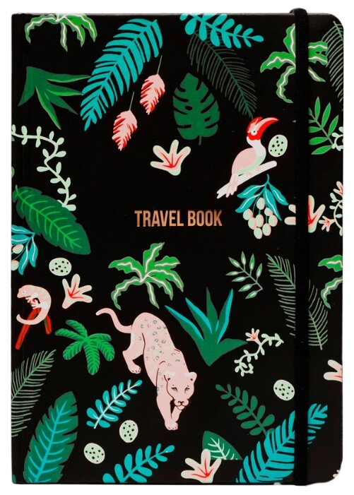 Ежедневник Sammy ICON для путешествий Jungle Travel Book недатированный, 96 листов (фото modal 1)