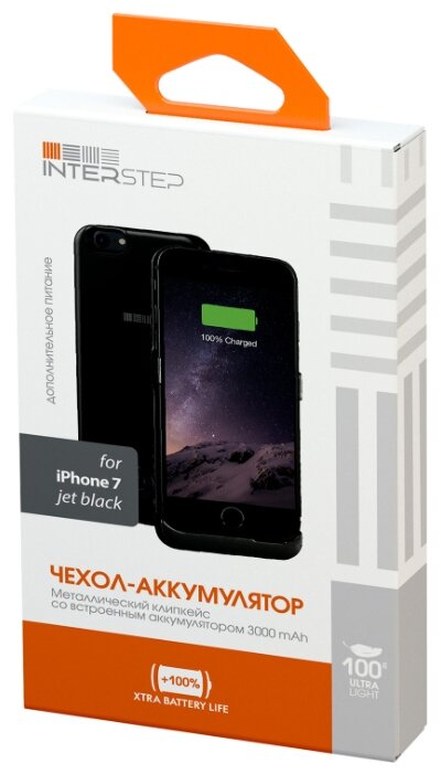 Чехол-аккумулятор INTERSTEP Metal battery case для iPhone 7/8 (фото modal 24)