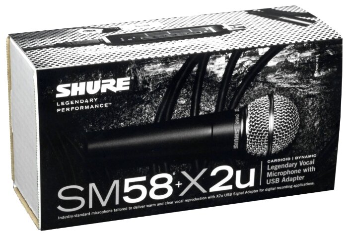 Набор Shure SM58-X2U (фото modal 2)