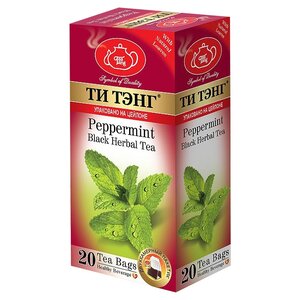 Чай черный Ти Тэнг Peppermint в пакетиках (фото modal nav 1)