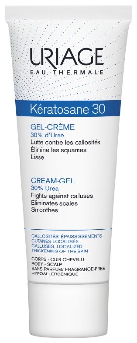 Гель-крем для рук и ног Uriage Keratosane 30 для локализованных утолщений кожи (фото modal 4)