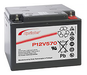 Аккумуляторная батарея Sprinter P12V570 21 А·ч (фото modal 1)