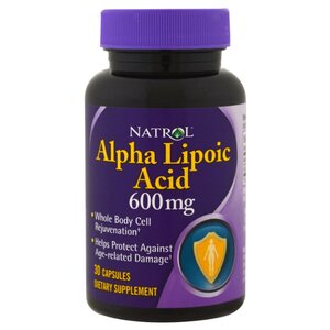 Антиоксидант Natrol Alpha Lipoic Acid 600 mg (30 капсул) (фото modal nav 3)