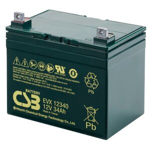 Аккумуляторная батарея CSB EVX 12340 34 А·ч (фото modal nav 1)