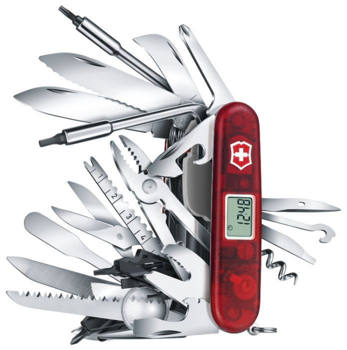 Нож многофункциональный VICTORINOX SwissChamp XAVT (1.6795.XAVT) (81 функций) (фото modal 1)