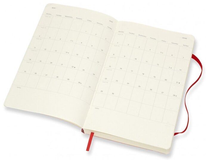 Ежедневник Moleskine Classic Soft Large датированный на 2020 год, 200 листов (фото modal 3)