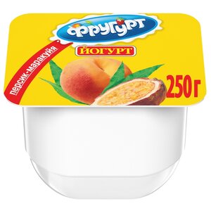 Йогурт Фругурт персик 2.5%, 250 г (фото modal nav 1)