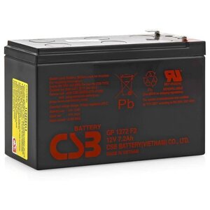 Аккумуляторная батарея CSB GP1272 F2 7.2 А·ч (фото modal nav 2)