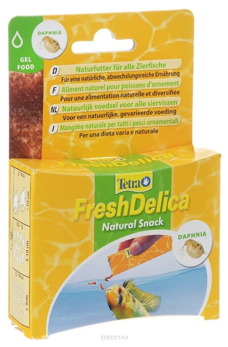 Гелеобразный корм Tetra FreshDelica Daphnia для рыб (фото modal 4)