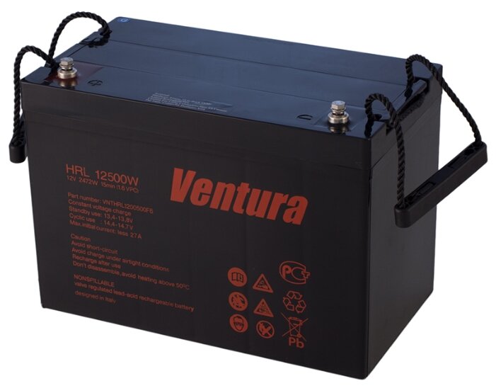 Аккумуляторная батарея Ventura HRL 12500W 100 А·ч (фото modal 1)