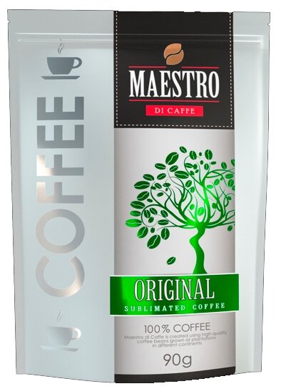 Кофе растворимый Maestro Di Caffe Original, пакет (фото modal 1)