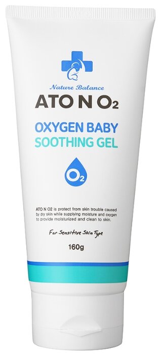 Atono2 Успокаивающий кислородный детский гель для купания Oxygen Baby Soothing Gel (фото modal 1)