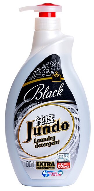 Гель для стирки Jundo Black для черного белья (фото modal 1)