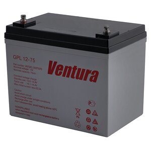 Аккумуляторная батарея Ventura GPL 12-75 75 А·ч (фото modal nav 1)