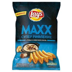 Чипсы Lay's Maxx картофельные Грибы в сливочном соусе (фото modal nav 1)